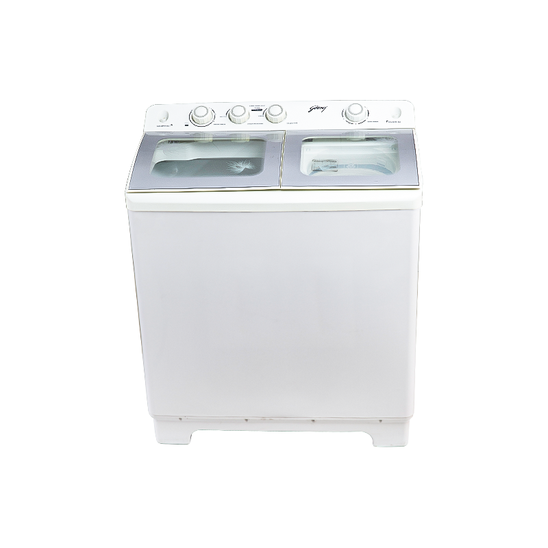 9.2Kg Semi Autoamtic Twin Tub Washing Machine with Toughened Glass Lids, Two Water Inlets with Spin Shower,Double Layers Plastic Body,can be with Metal Inner Wash Tub & Metal Spin Tub.