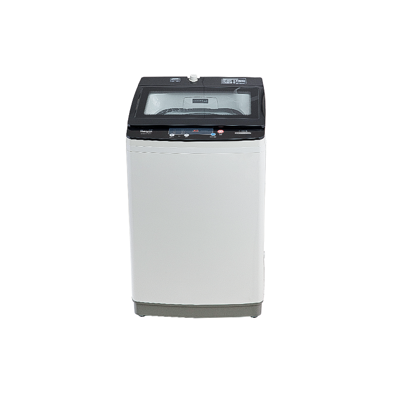 6.0Kg Fully Automatic Washing Machine Top Loading, With Memery Back-up Function,with Safety Toughened Glass Top, Grey Color.
