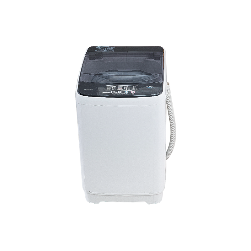 6.5Kg Fully Automatic Top Loading Washing Machine with Dimond Drum，Transparent Plastic Lid & Plastic Body, with Memery Back-up & Fuzzy.